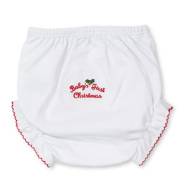 Kissy Kissy Baby's First Christmas Diaper Cover