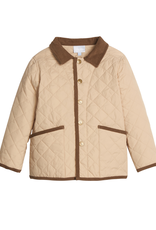Little English Classic Quilted Jacket - Khaki