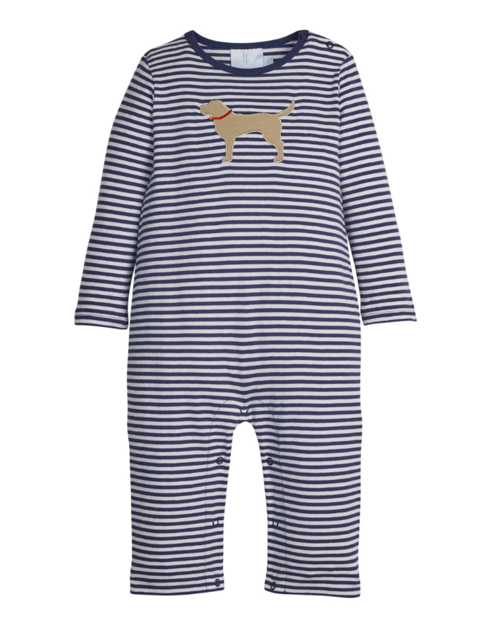 Little English Applique Romper, Lab