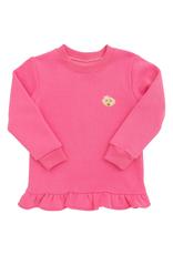 Itsy Bitsy Pink Dog Ruffle Pullover