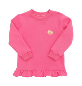 Itsy Bitsy Pink Dog Ruffle Pullover