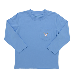 Itsy Bitsy LS Pocket Tee, Baseball