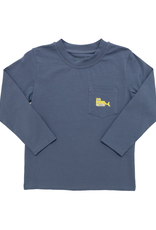 Itsy Bitsy LS Pocket Tee, Excavator