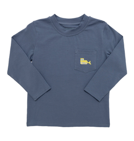 Itsy Bitsy LS Pocket Tee, Excavator