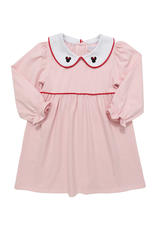 Itsy Bitsy Pink Stripe LS Minnie Mouse Dress