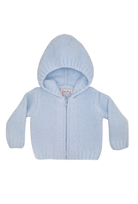 Zubels Blue Chenille Hoodie