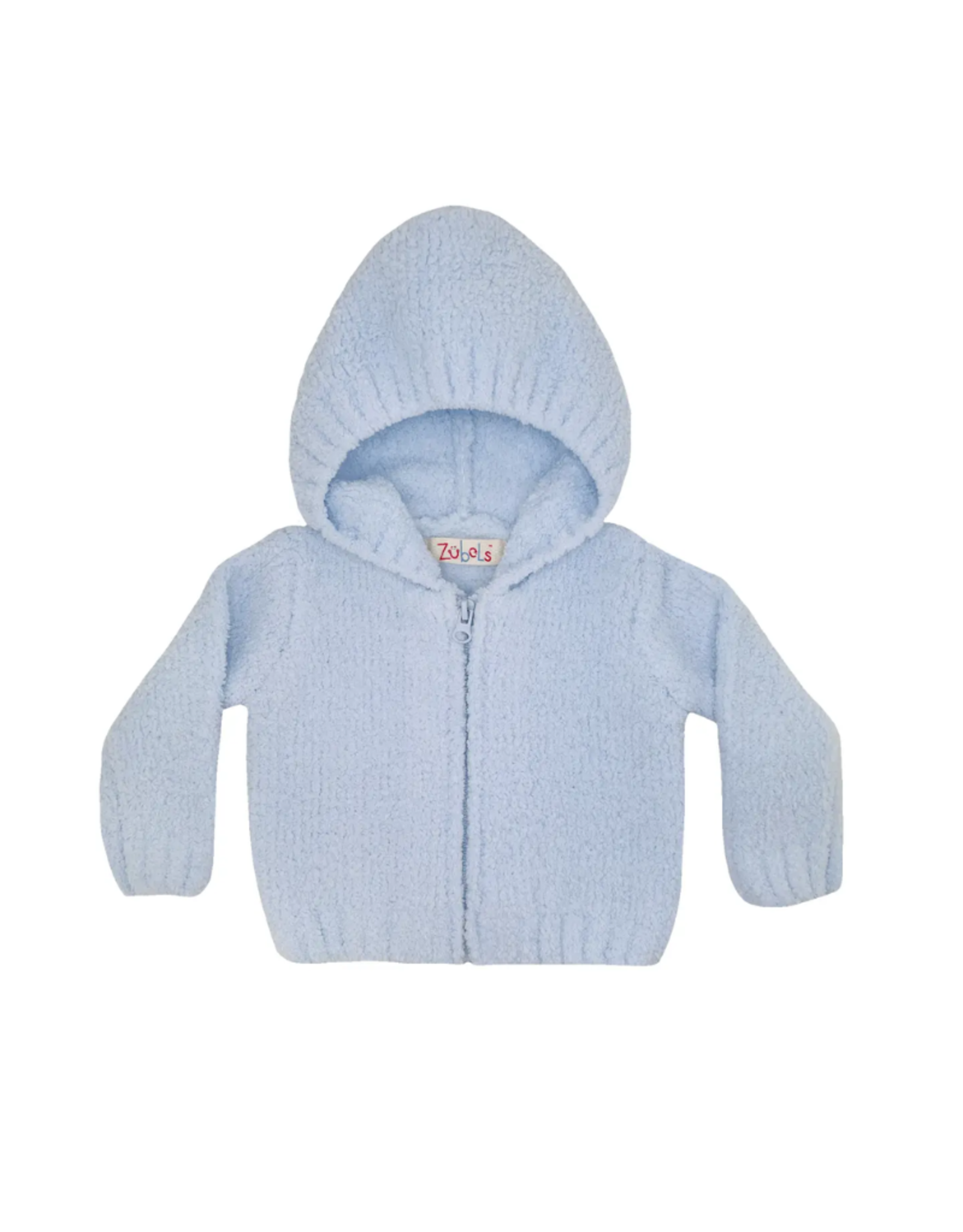 Zubels Blue Chenille Hoodie