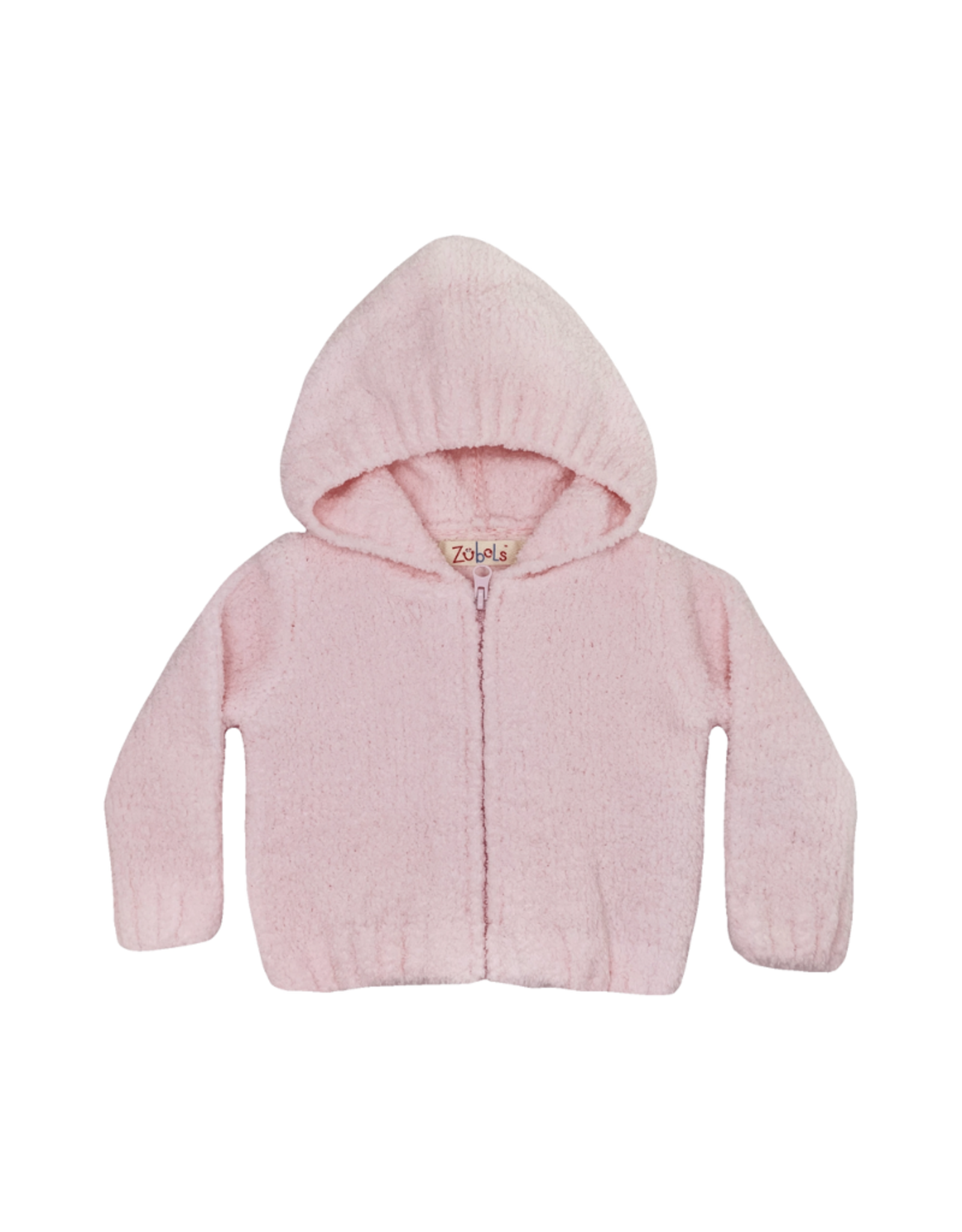 Zubels Pink Chenille Hoodie