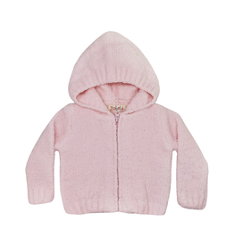 Zubels Pink Chenille Hoodie