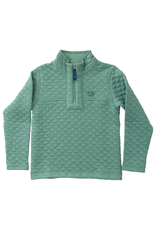 Prodoh Quilted Zip Pullover, Frosty Spruce