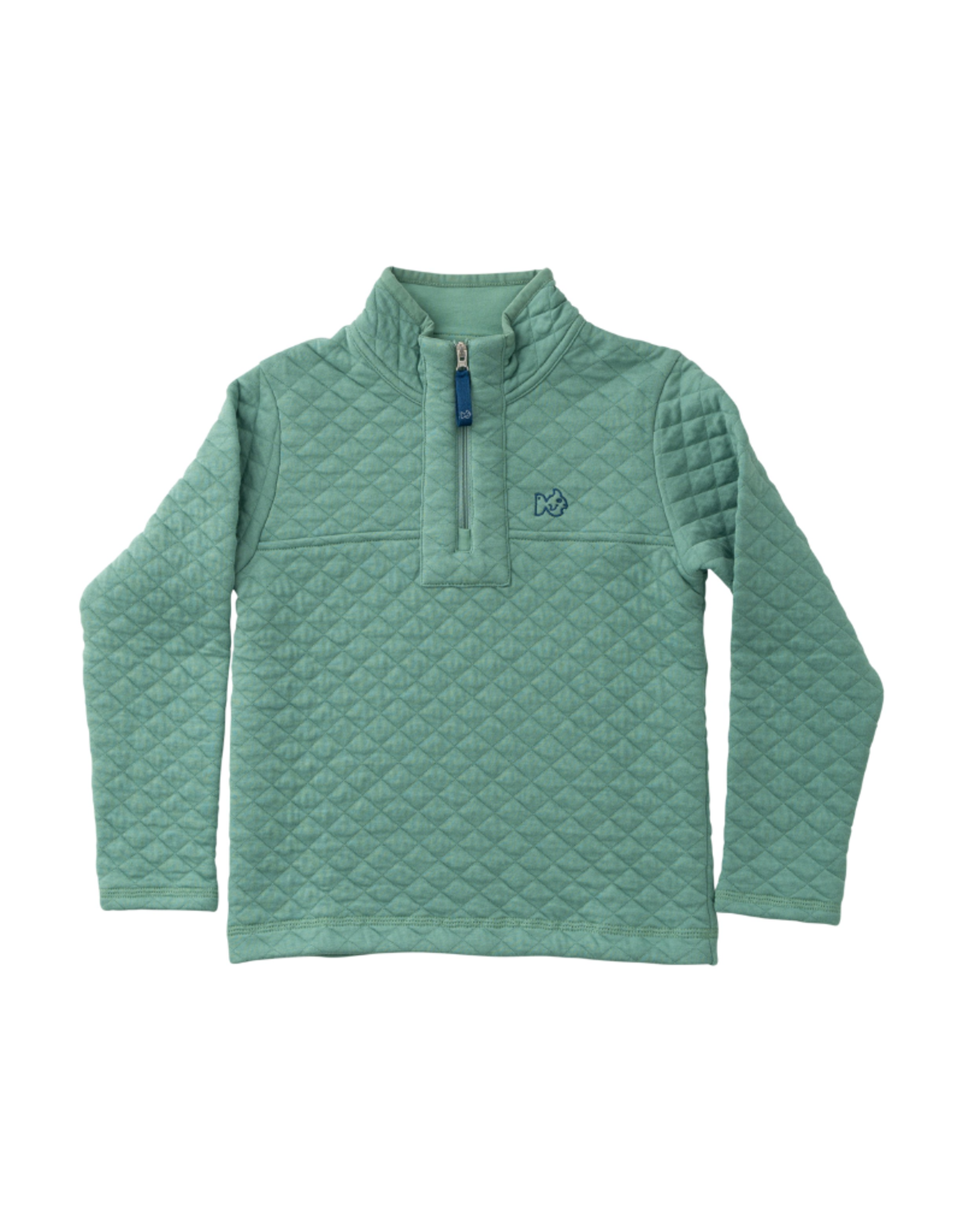 Prodoh Quilted Zip Pullover, Frosty Spruce