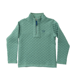 Prodoh Quilted Zip Pullover, Frosty Spruce