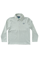 Prodoh LS Pro Performance Polo, Frosty Spruce Stripe