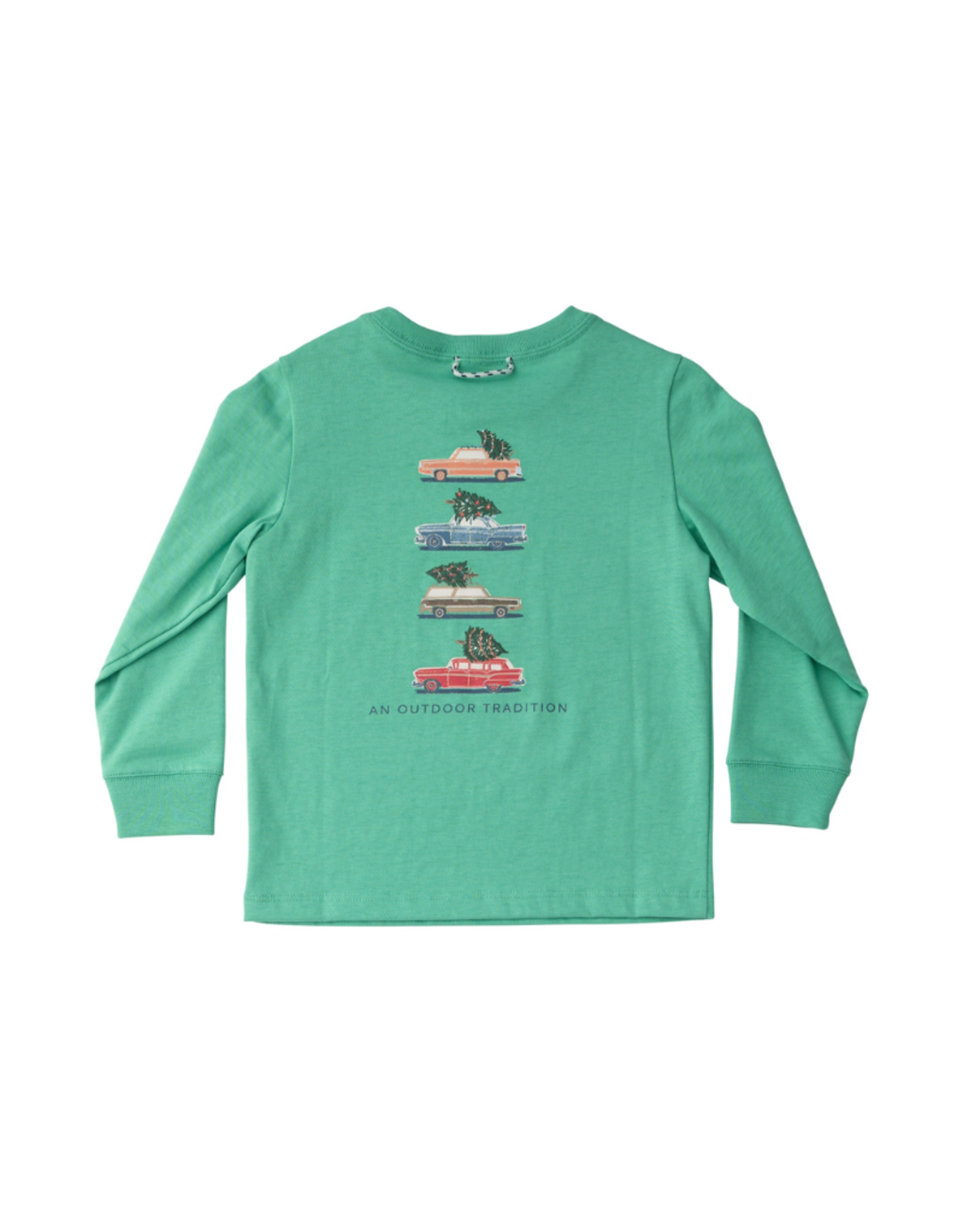 Prodoh LS Cotton T-Shirt, Green Spruce