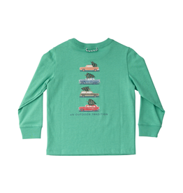 Prodoh LS Cotton T-Shirt, Green Spruce