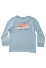 Prodoh LS Cotton T-Shirt, Ashley Blue