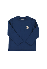 Cypress Row Holiday Pawty Boys Beau Basic LS Tee