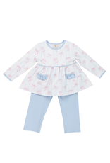 Cypress Row Bowtiful Girls Londyn Legging Set