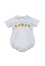 Petit Bebe Boy's Pumpkin Knit Check Bubble