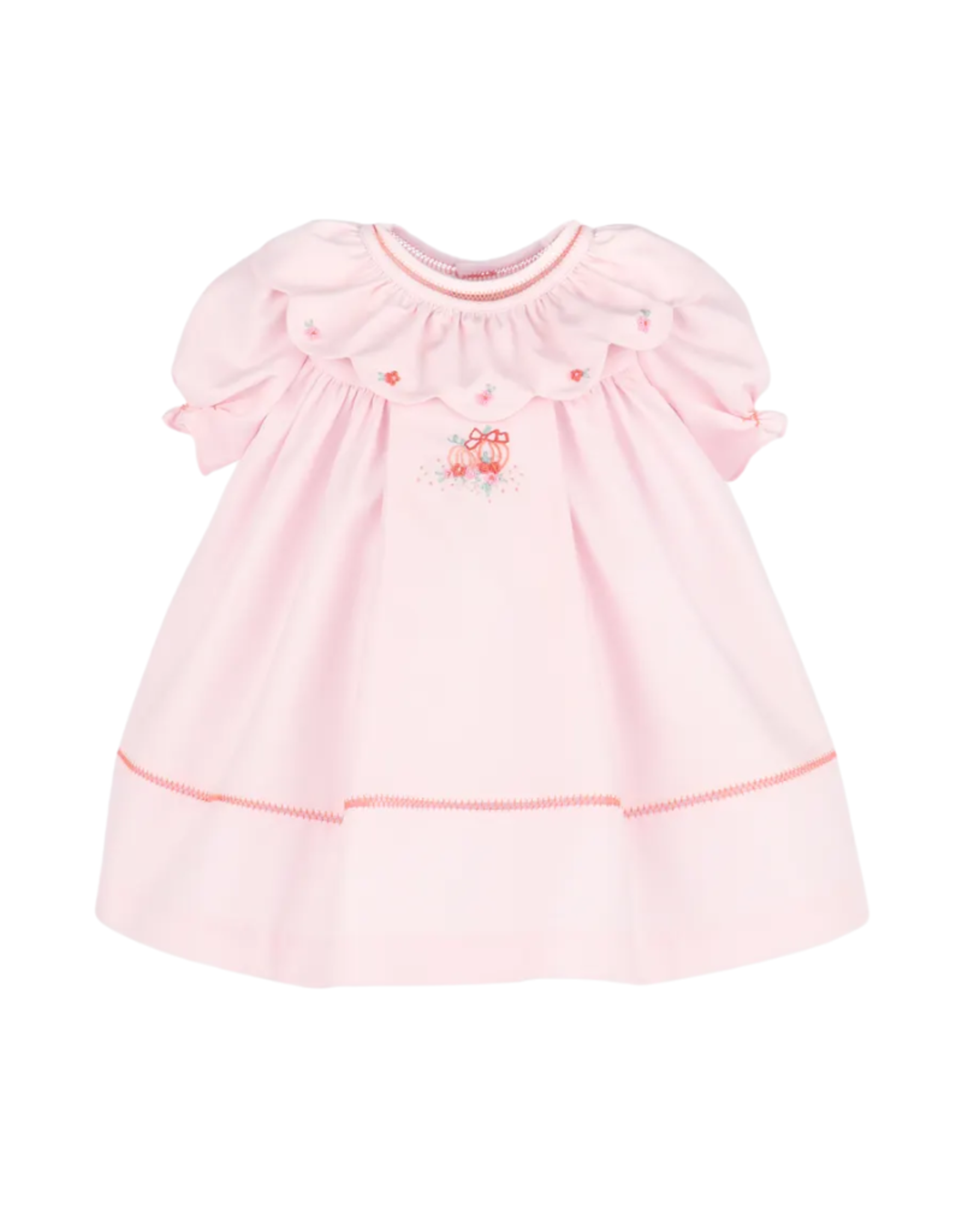 Sophie & Lucas The Pumpkin Ruffle Dress, Pink
