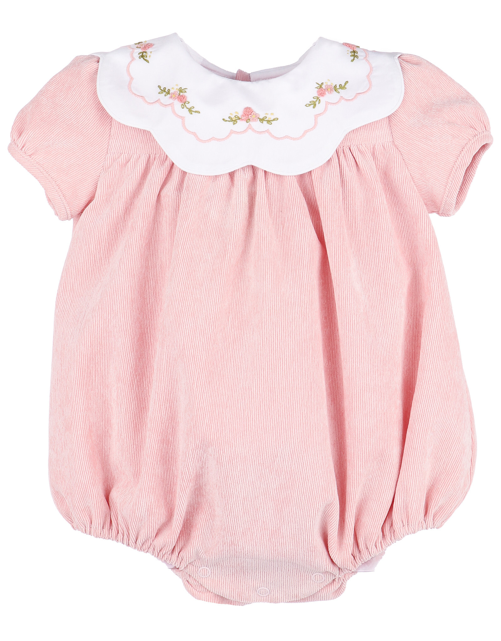 Sophie & Lucas Pink Cord Scallop Bubble