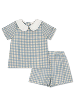 LullabySet Sibley Short Set, Sturbridge Plaid
