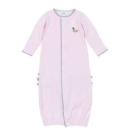 Magnolia Baby Pink Mini Mallard Embroidered Ruffle Converter Gown