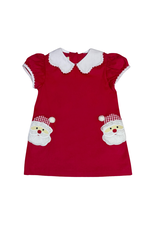 Zuccini Santa Bryer Dress, Red Corduroy