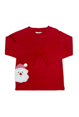 Zuccini Santa Harry's Play Tee, Red Knit