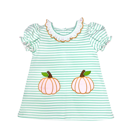 Zuccini Pumpkin Amelie Dress, Mint Knit
