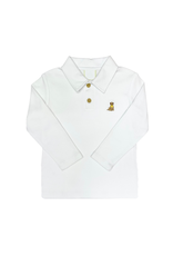 Zuccini Labrador Ian Polo, White Knit
