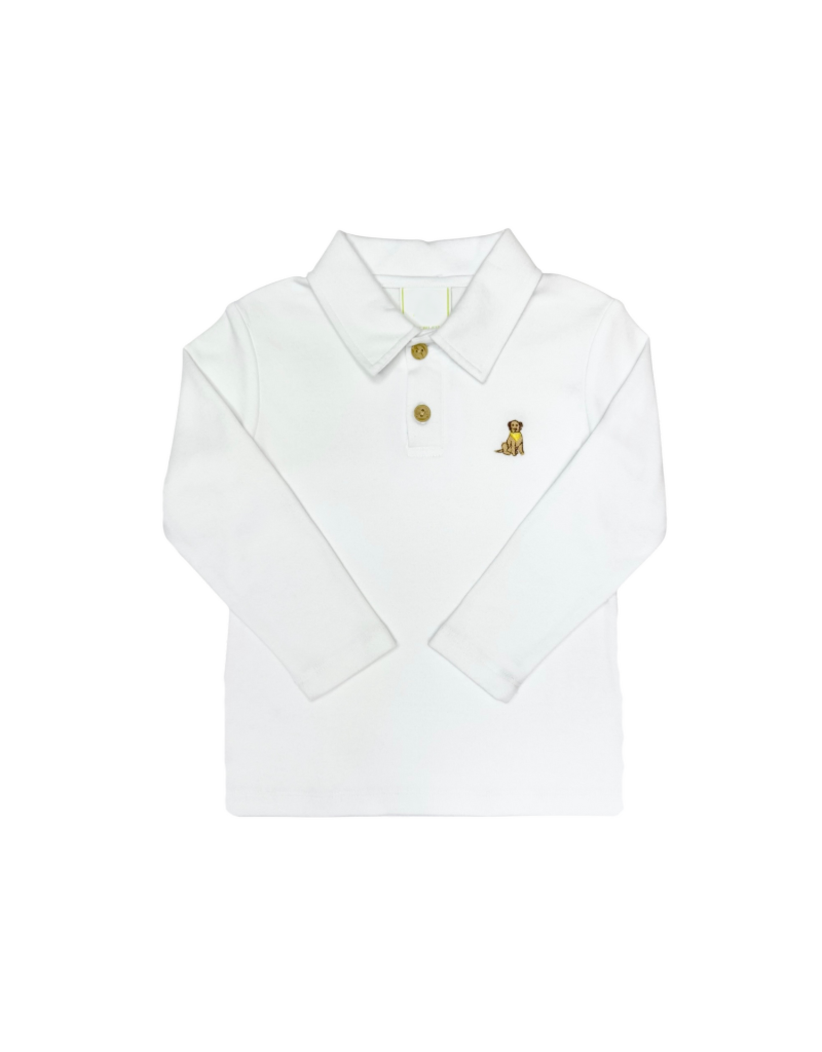 Zuccini Labrador Ian Polo, White Knit