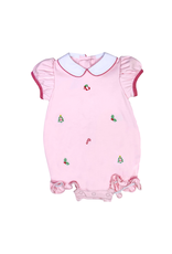 Zuccini Christmas Ornaments Louisa Bubble, Pink Knit