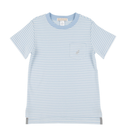The Beaufort Bonnet Company Carter Crewneck, Beale St Blue Stripe