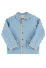 The Beaufort Bonnet Company Caldwell Quilted Coat, Barrington Blue