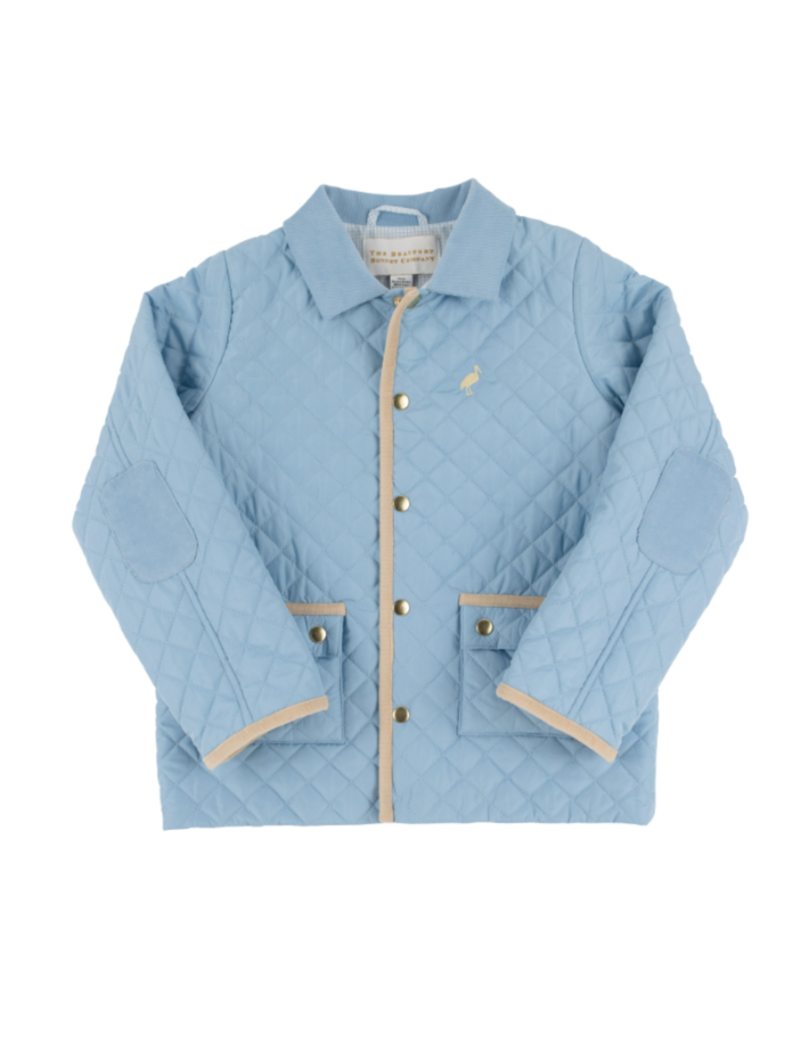 The Beaufort Bonnet Company Caldwell Quilted Coat, Barrington Blue
