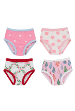 The Beaufort Bonnet Company Pippy`s Underpinnings 4 Pair Set, Holiday Assortment
