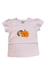Luigi Pink Top, Pumpkin and Dog