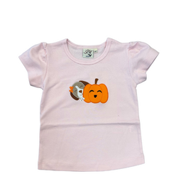 Luigi Pink Top, Pumpkin and Dog