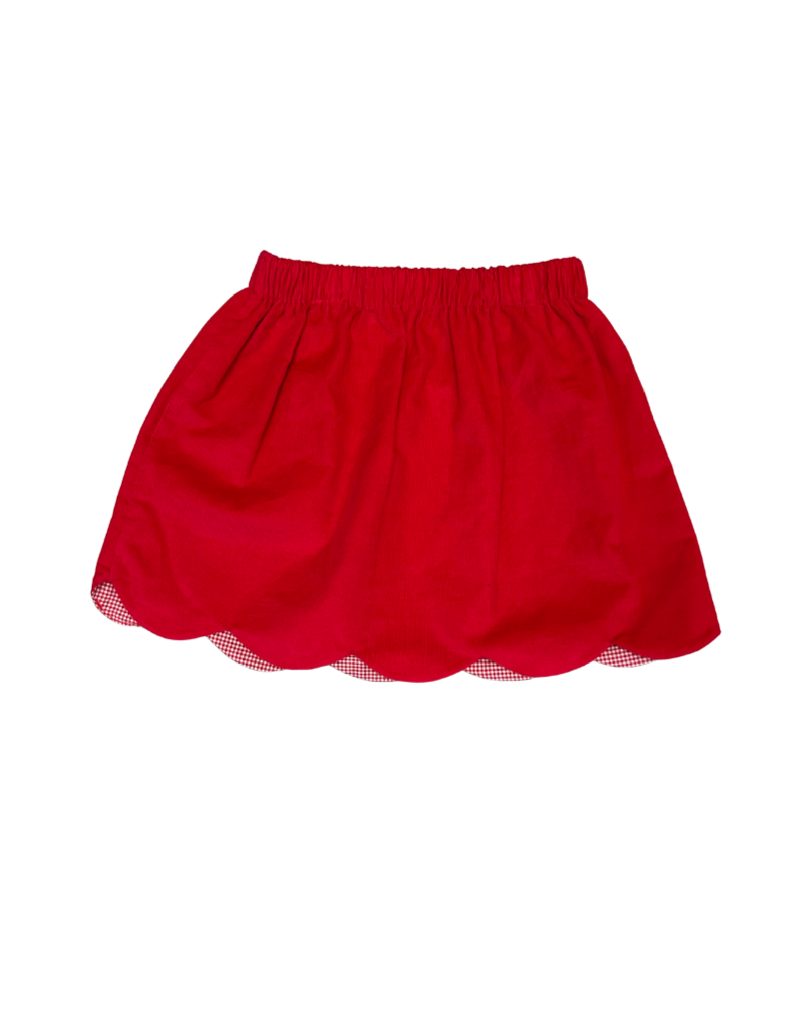 Zuccini Reversible Kendall Skirt, Red Cord
