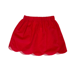 Zuccini Reversible Kendall Skirt, Red Cord