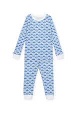Lila + Hayes Grayson Pajama Set, Birthday Cake Blue