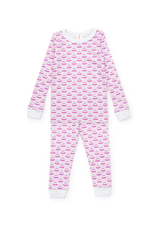Lila + Hayes Ava Pajama Set, Birthday Cake Pink