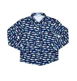 BlueQuail Clothing Co. Catch of the Day Long Sleeve Button Down Shirt