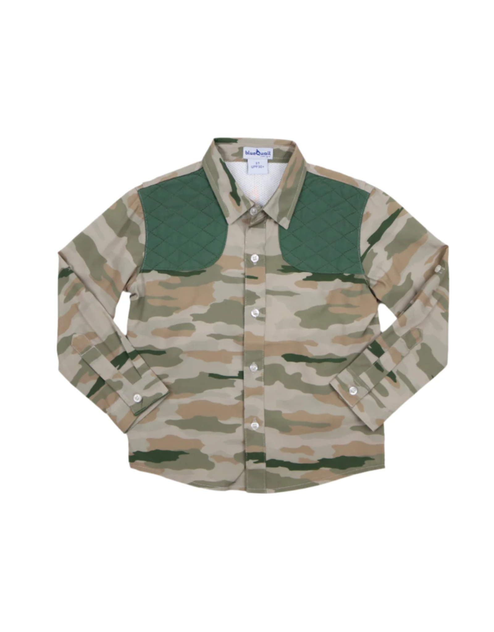 BlueQuail Clothing Co. Classic Camo Long Sleeve Button Down Shirt