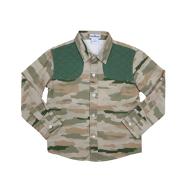BlueQuail Clothing Co. Classic Camo Long Sleeve Button Down Shirt
