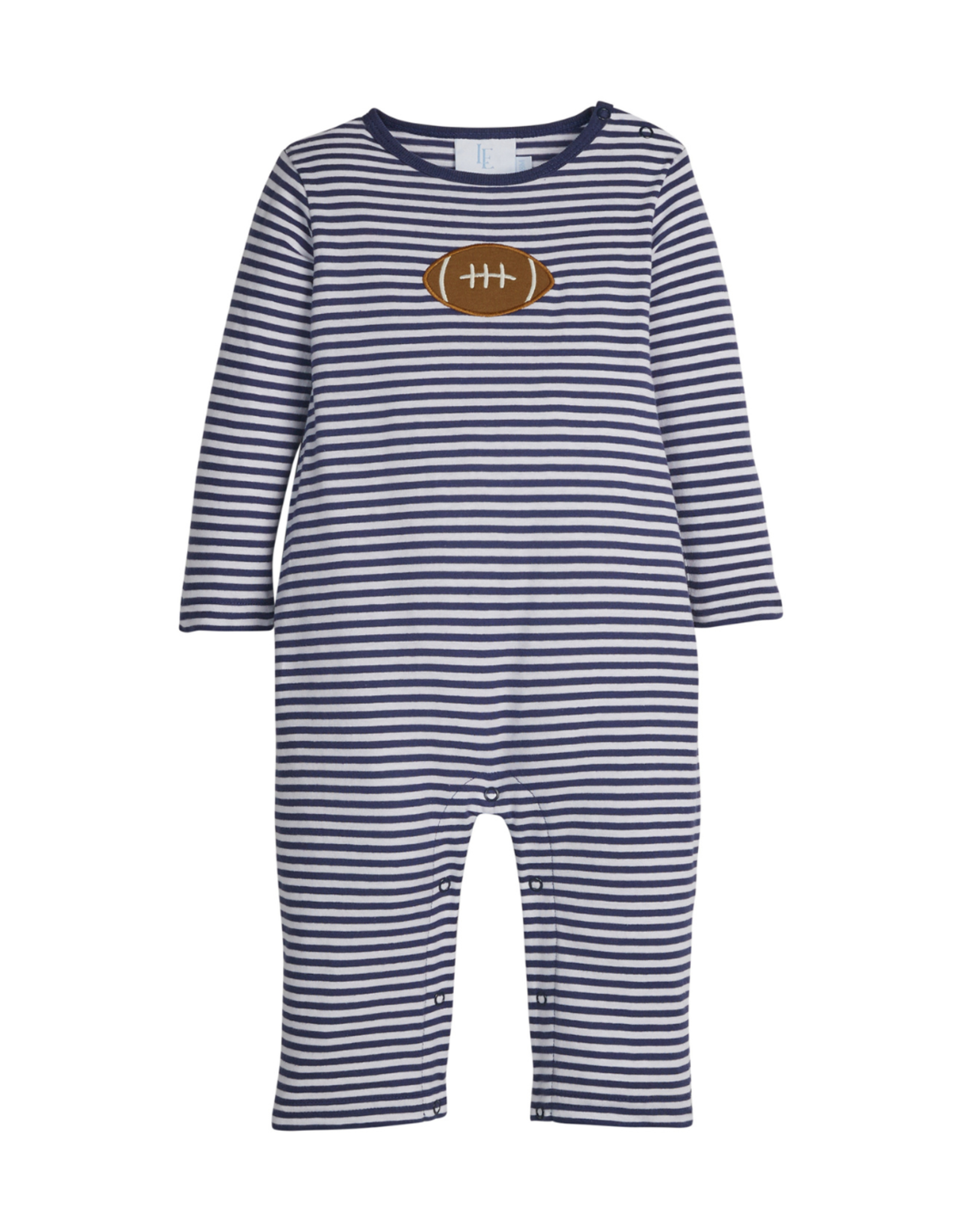 Little English Applique Romper - Football