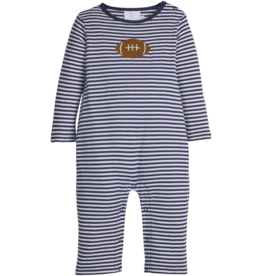 Little English Applique Romper - Football
