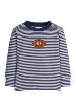 Little English Applique T-Shirt- Football