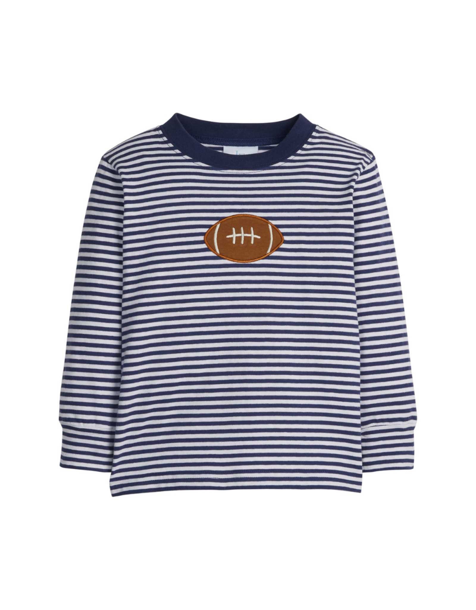 Little English Applique T-Shirt- Football